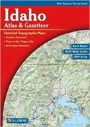 Idaho Atlas and Gazetteer by Rand McNally: Book Cover