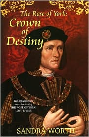 The Rose of York by Sandra Worth: Book Cover