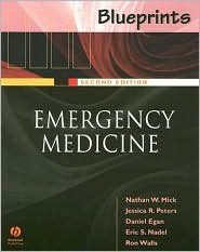 Blueprints Emergency Medicine by Nathan W Mick: Book Cover