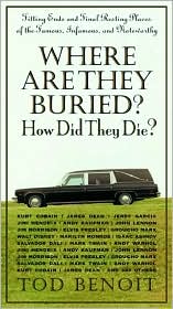 Where Are They Buried? by Tod Benoit: Book Cover
