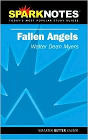 Fallen Angels (SparkNotes Literature Guide Series) by Walter Dean Myers: Book Cover