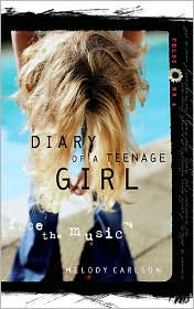 Face the Music (Diary of a Teenage Girl Series by Melody Carlson: Book Cover