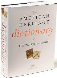 The American Heritage Dictionary of the English Language, 4th Edition by Editors of The American Heritage Dictionaries: Book Cover