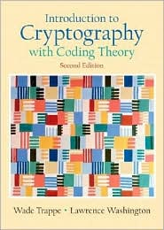 Introduction to Cryptography with Coding Theory by Wade Trappe: Book Cover