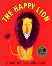 The Happy Lion by Louise Fatio: Book Cover