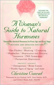 A Woman's Guide to Natural Hormones by Christine Conrad: Book Cover