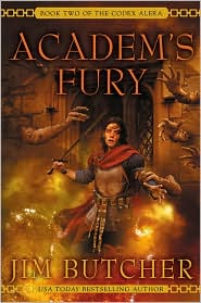 Academ's Fury (Codex Alera Series #2) by Jim Butcher: Book Cover