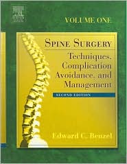 Spine Surgery by Edward C. Benzel: Book Cover
