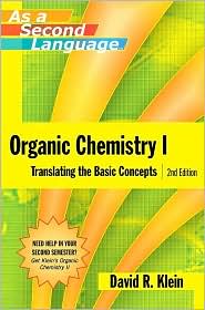 Organic Chemistry I by David R. Klein: Book Cover