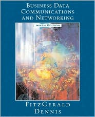 Business Data Communications and Networking by Jerry FitzGerald: Book Cover