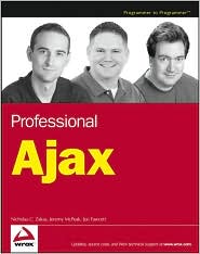 Professional Ajax by Zakas: Book Cover