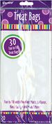 Product Image. Title: Treat Bags 4"X9" 30/Pkg-Clear