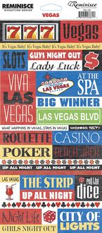 Signature Series Travel Stickers-Vegas Quote