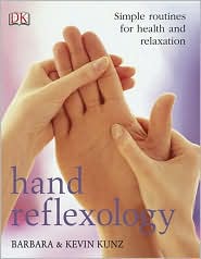 Hand Reflexology by Barbara Kunz: Book Cover
