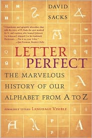 Letter Perfect by David Sacks: Book Cover