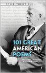 Book Cover Image. Title: 101 Great American Poems, Author:   American Poetry & Literacy Project