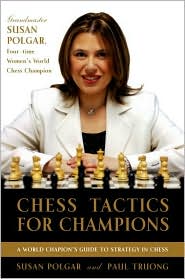Chess Tactics for Champions by Susan Polgar: Book Cover