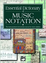 Essential Dictionary of Music Notation by Tom Gerou: Book Cover