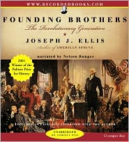 Founding Brothers by Joseph J. Ellis: CD Audiobook Cover