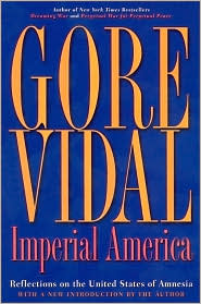 Imperial America by Gore Vidal: Book Cover