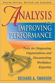 Analysis for Improving Performance by Richard Swanson: Book Cover