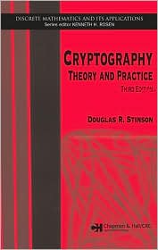 Cryptography by Douglas R. Stinson: Book Cover