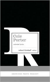 Selected Lyrics by Cole Porter: Book Cover