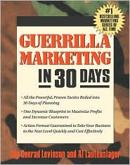 Guerrilla Marketing in 30 Days by Jay Conrad Levinson: Book Cover