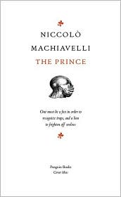 The Prince (George Bull Translation) by Niccolo Machiavelli: Book Cover