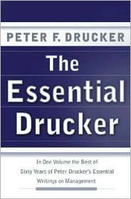 Essential Drucker by Peter F. Drucker: Book Cover