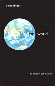 One World by Peter Singer: Book Cover