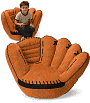 Product Image. Title: Baseball Glove 22 inch Plush Chair