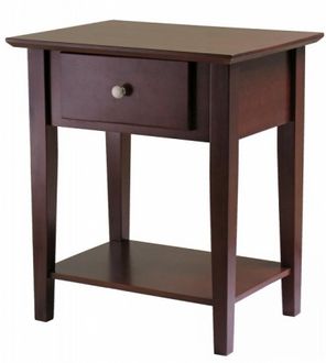 Winsome 94922 Shaker Night Stand with Drawer