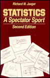 Statistics by Richard M. Jaeger: Book Cover