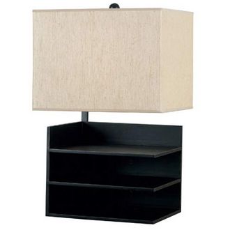 Kenroy Home 20290ORB Inbox Oil Rubbed Bronze Table Lamp