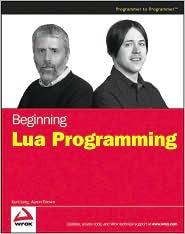 Beginning Lua Programming by Aaron Brown: Book Cover