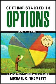 Getting Started in Options by Michael C. Thomsett: Book Cover