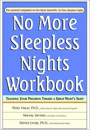 No More Sleepless Nights, Workbook by Peter Hauri: Book Cover