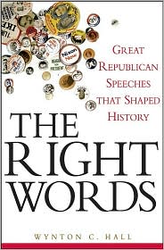 Right Words by Wynton C. Hall: Book Cover