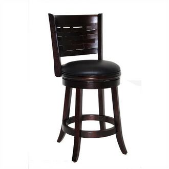 Boraam 48024 Sumatra 24 Inch Counter Stool - Cappuccino Finish