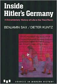 Inside Hitler's Germany by Benjamin Sax: Book Cover