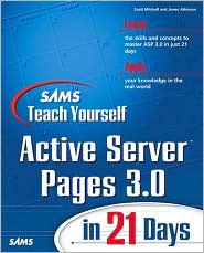 Sams Teach Yourself Active Server Pages 3.0 in 21 Days by Scott Mitchell: Book Cover