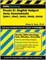 Book Cover Image. Title: CliffsTestPrep Praxis II: English Subject Area Assessments (0041, 0042, 0043, 0048, 0049), Author: by Diane E. Kern