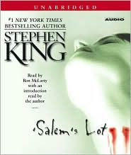 Salem's Lot by Stephen King: CD Audiobook Cover