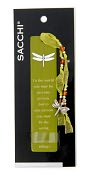 Product Image. Title: Dream Dragonfly Green Wooden Bookmark