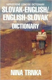 SLOVAK-ENG/E-S CONC DICT by Nina Trnka: Book Cover