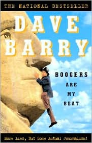 Boogers Are My Beat by Dave Barry: Book Cover