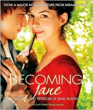 Becoming Jane by Jane Austen: Book Cover