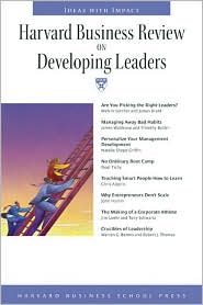 Harvard Business Review on Developing Leaders by Harvard Business School: Book Cover