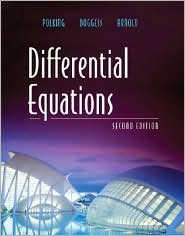 Differential Equations by John Polking: Book Cover